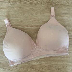 Cake Lingerie US 36E NEW Mousse Plunge Maternity & Nursing Bra Pink
